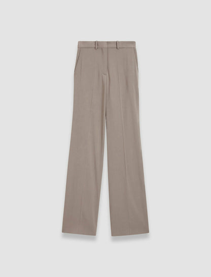 JOSEPH Fashion Women Morissey Tailoring Wool Stretch Trousers Escargot