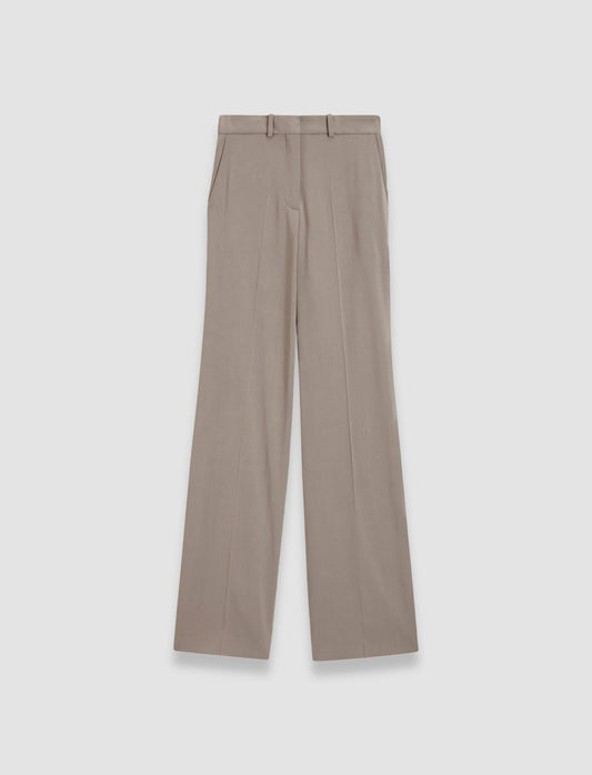 JOSEPH Fashion Women Morissey Tailoring Wool Stretch Trousers Escargot
