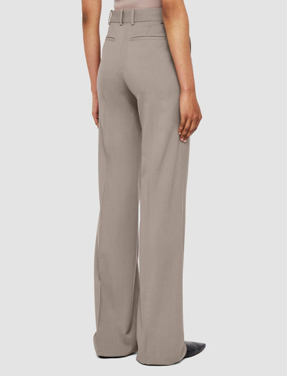 JOSEPH Fashion Women Morissey Tailoring Wool Stretch Trousers Escargot