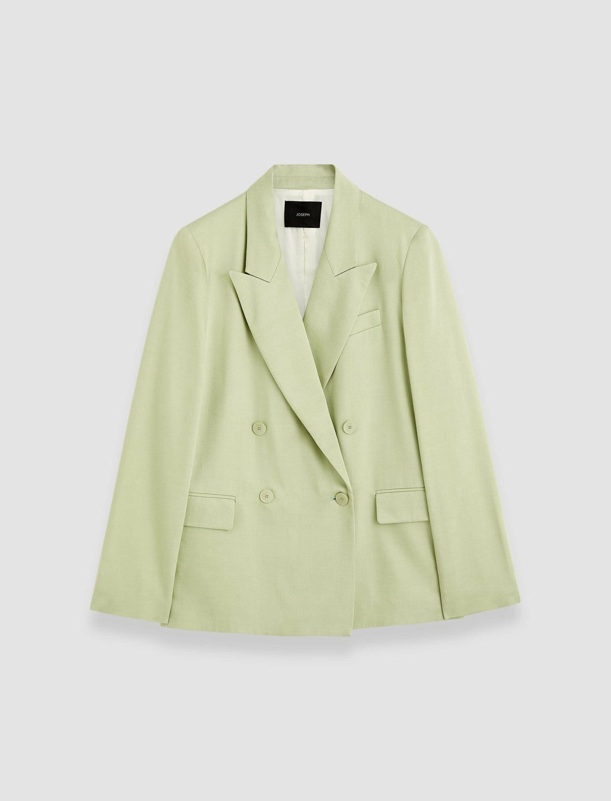 JOSEPH Fashion Women Jaden Soft Viscose Tailoring Jacket Matcha