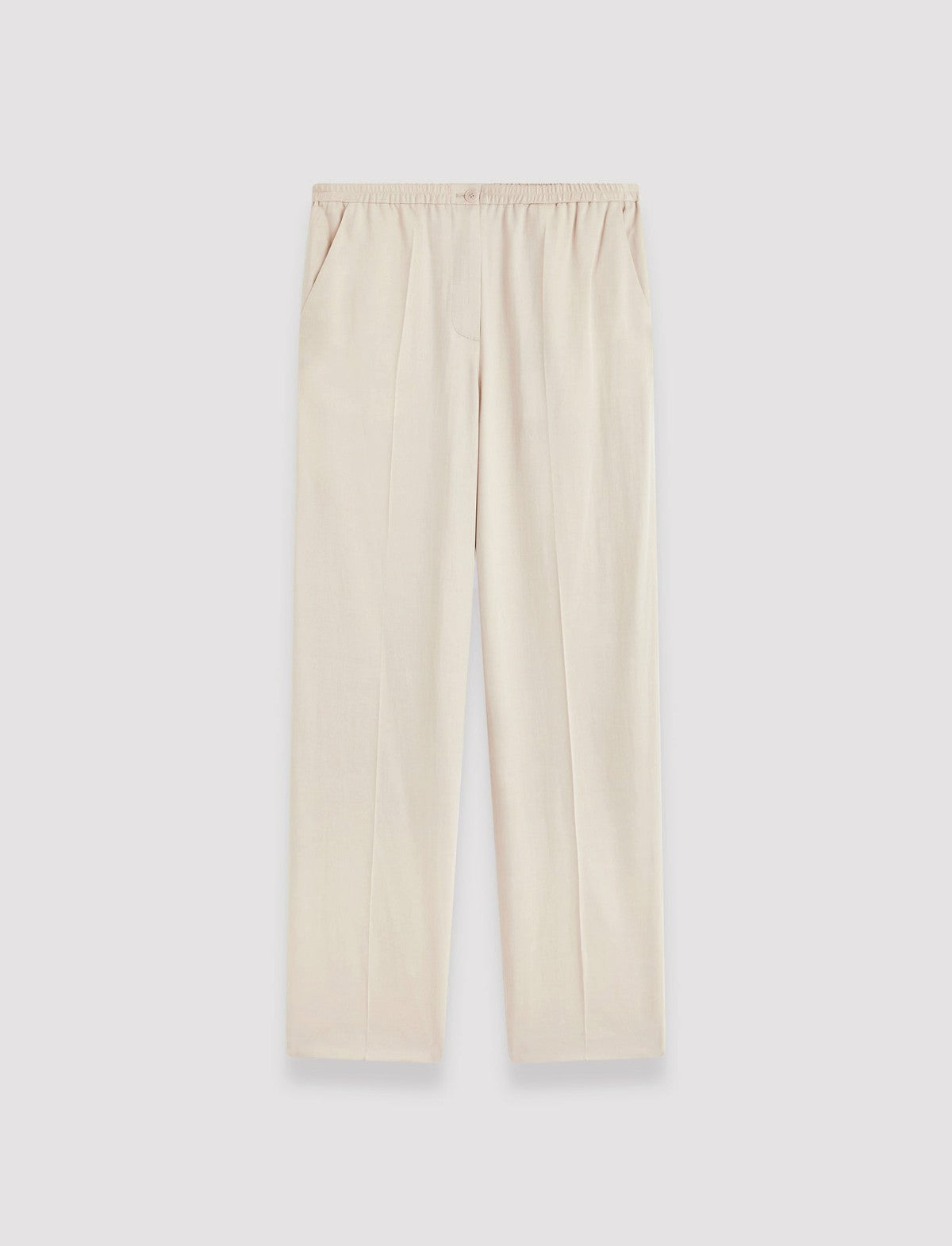 JOSEPH Fashion Women Tahiti Soft Viscose Tailoring Trousers Quail