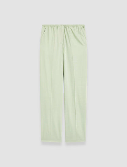 JOSEPH Fashion Women Tahiti Soft Viscose Tailoring Trousers Matcha