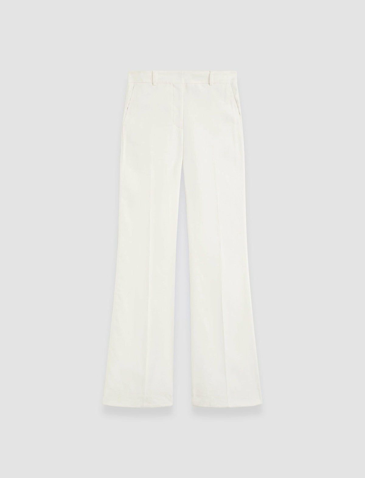 JOSEPH Fashion Women Tafira Linen Stretch Trousers Ivory