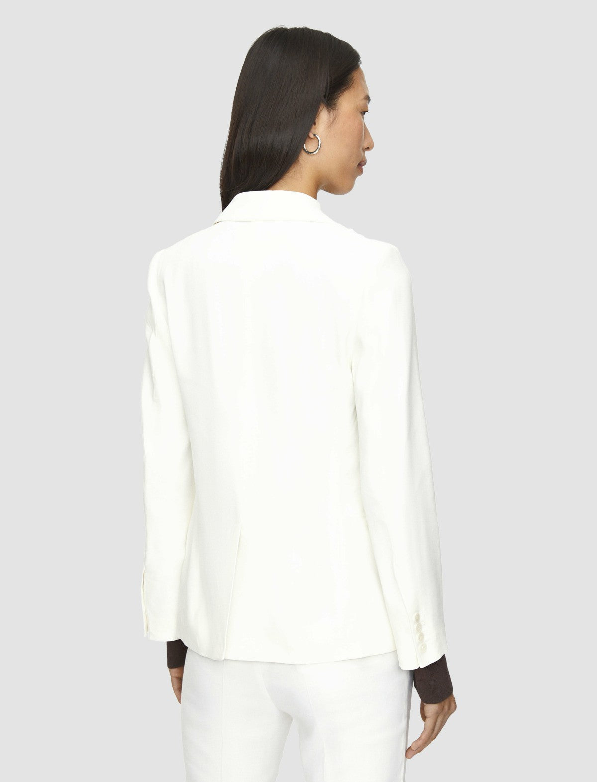 JOSEPH Fashion Women Marty Linen Stretch Jacket Ivory