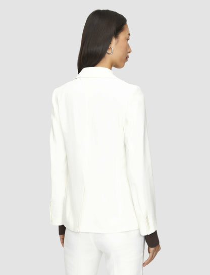 JOSEPH Fashion Women Marty Linen Stretch Jacket Ivory