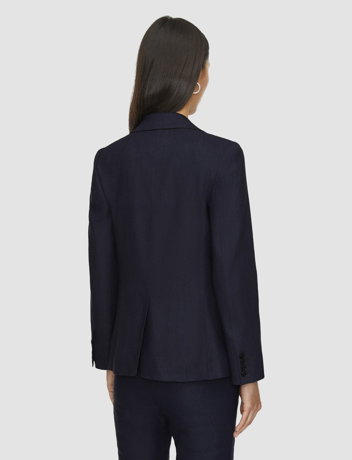 JOSEPH Fashion Women Marty Linen Stretch Jacket Navy