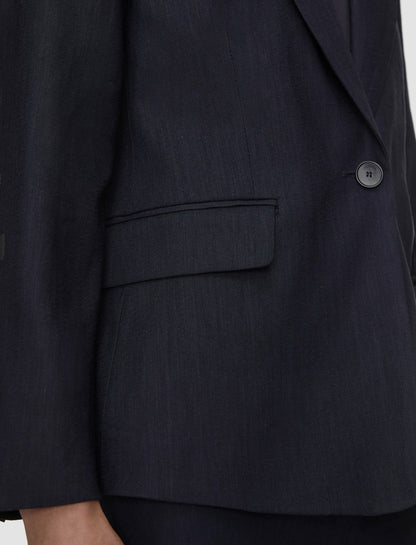 JOSEPH Fashion Women Marty Linen Stretch Jacket Navy