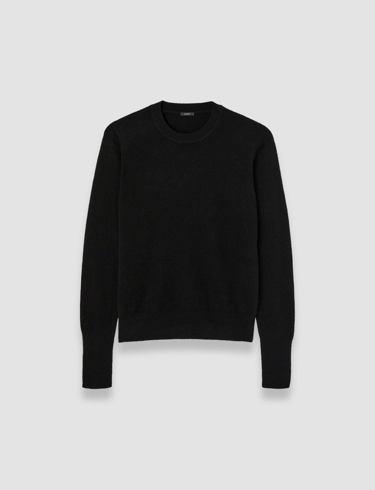 JOSEPH Fashion Women Light Pure Cashmere Round Neck Jumper Black