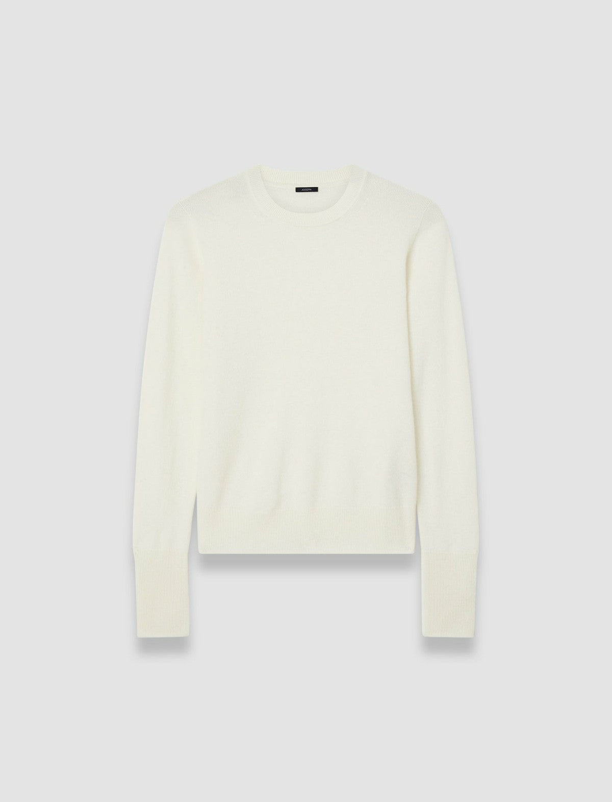 JOSEPH Fashion Women Light Pure Cashmere Round Neck Jumper Ivory