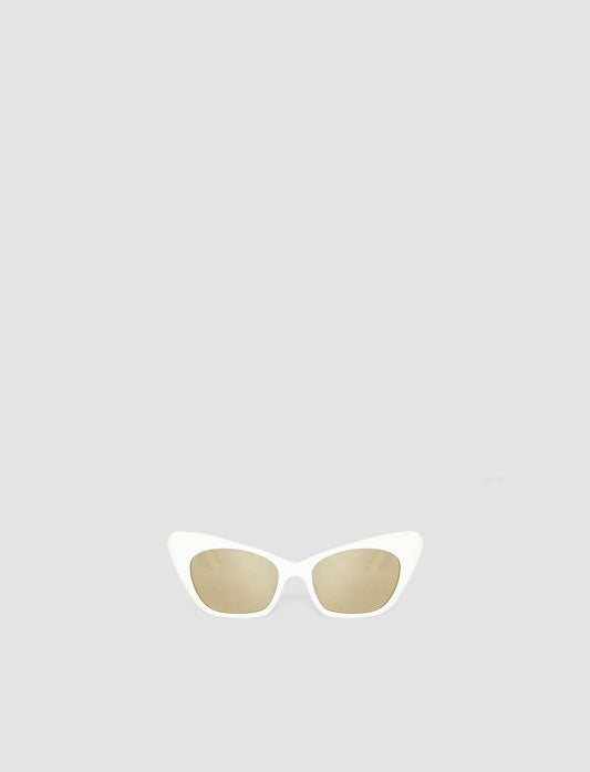 JOSEPH Fashion Women Cat Eye Sunglasses Ivory