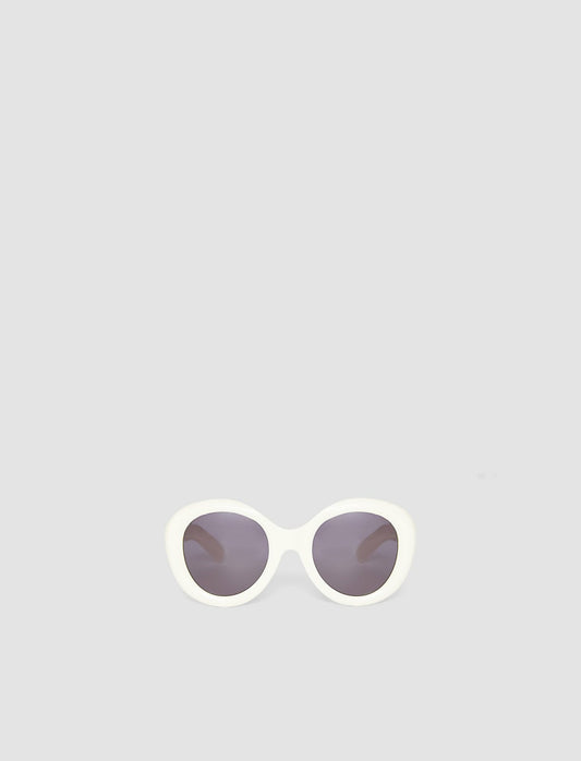 JOSEPH Fashion Women Round Sunglasses Ivory