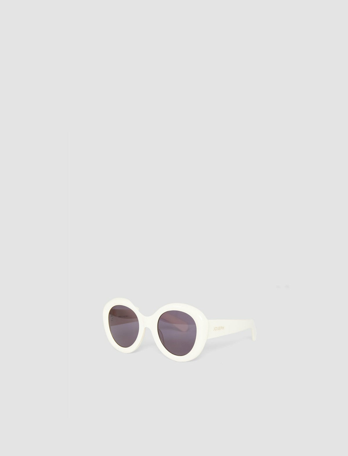 JOSEPH Fashion Women Round Sunglasses Ivory