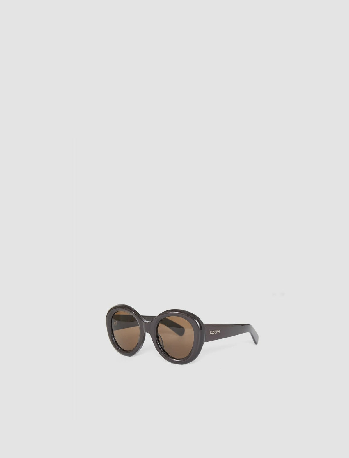 JOSEPH Fashion Women Round Sunglasses Ebony