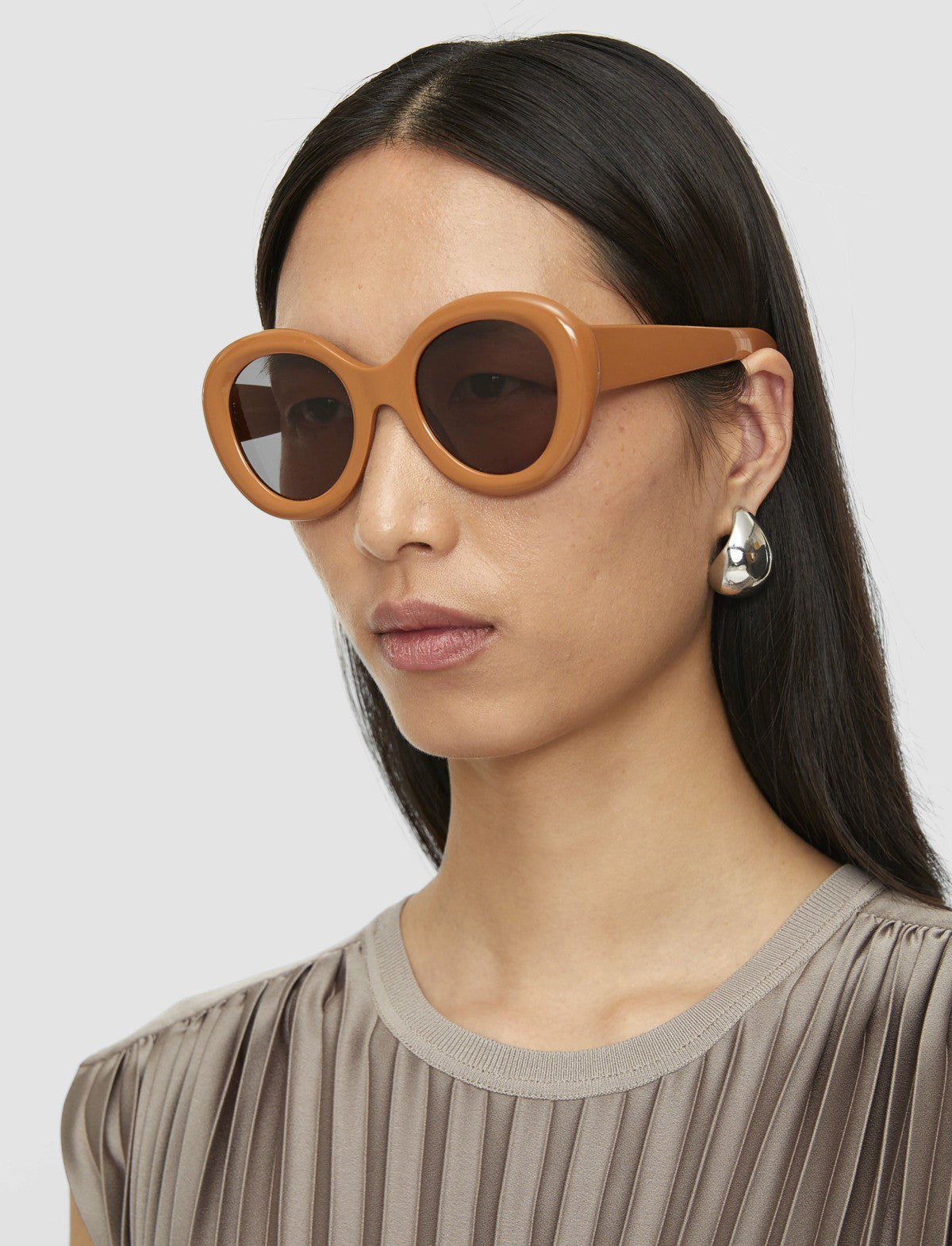 JOSEPH Fashion Women Round Sunglasses