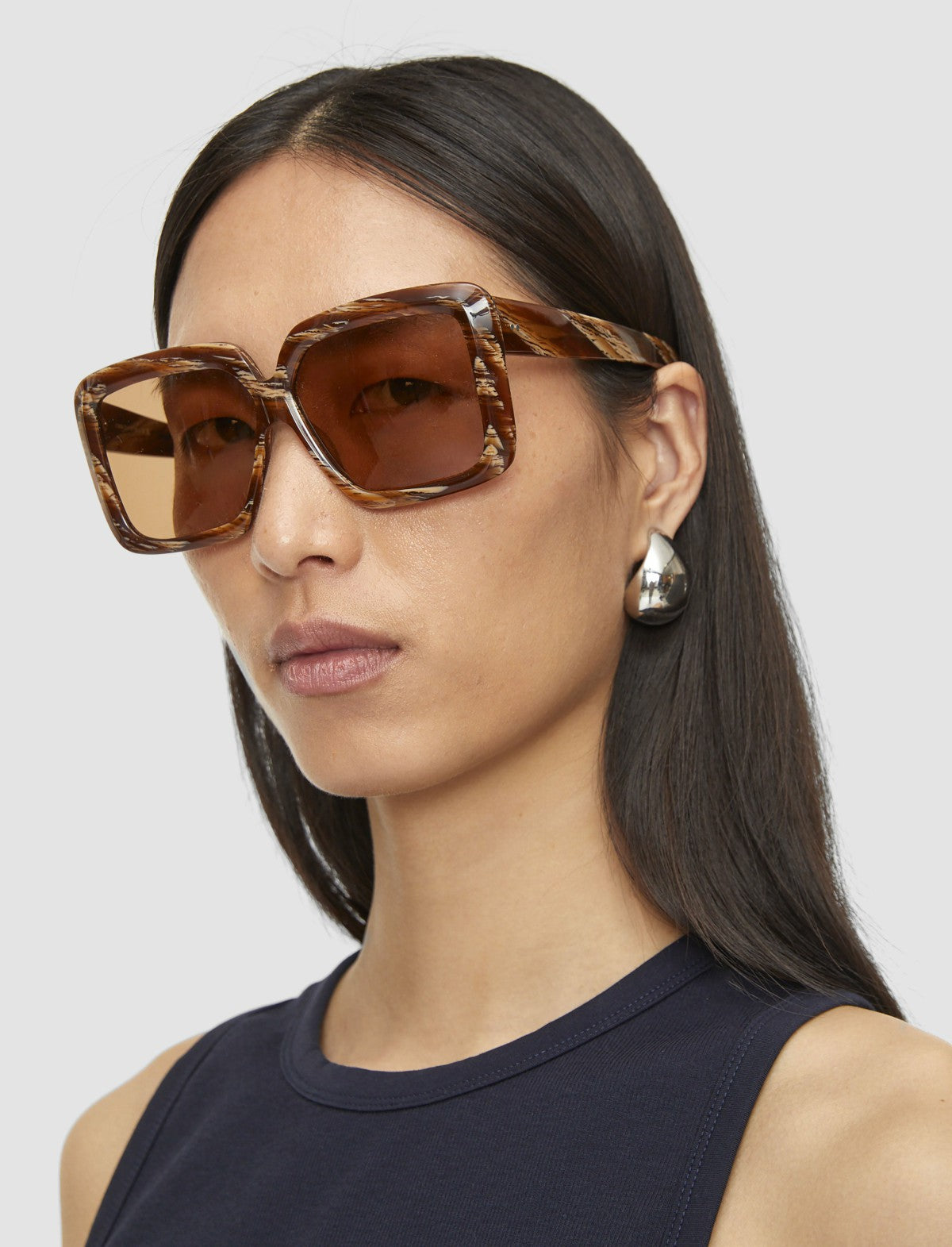 JOSEPH Fashion Women Square Sunglasses