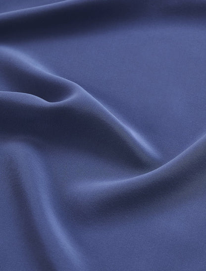 JOSEPH Fashion Women Crepe de Chine Silk Scarf Harbour