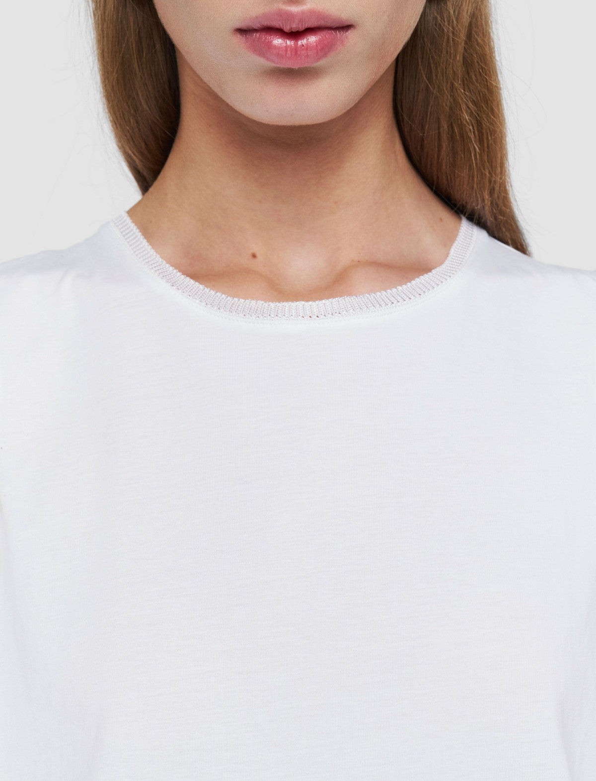 JOSEPH Fashion Women Cotton Silk Jersey Tank Top White