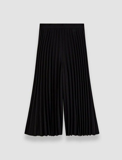 JOSEPH Fashion Women Anvers Airy Plissé Trousers Black