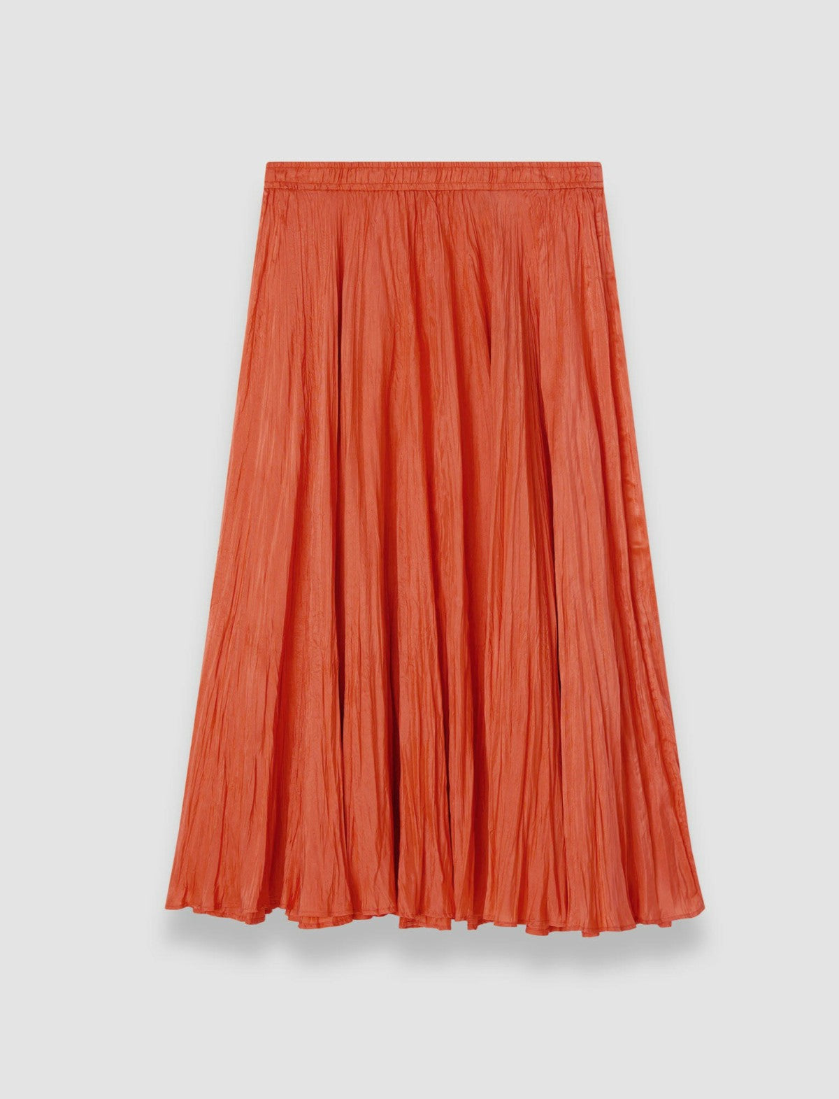 JOSEPH Fashion Women Sully Habotai Silk Skirt Sundown