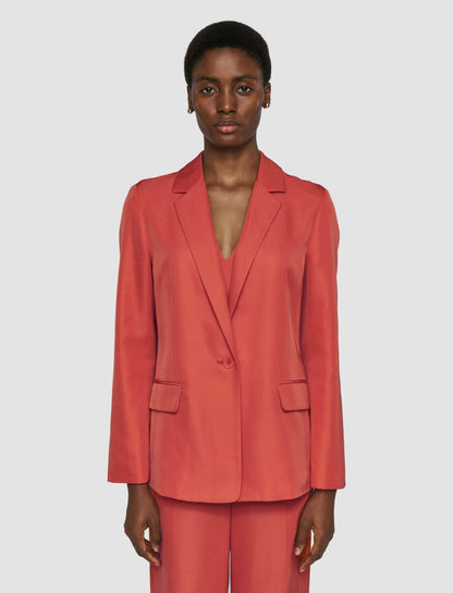 JOSEPH Fashion Women Mela Soft Cotton Silk Jacket Sundown