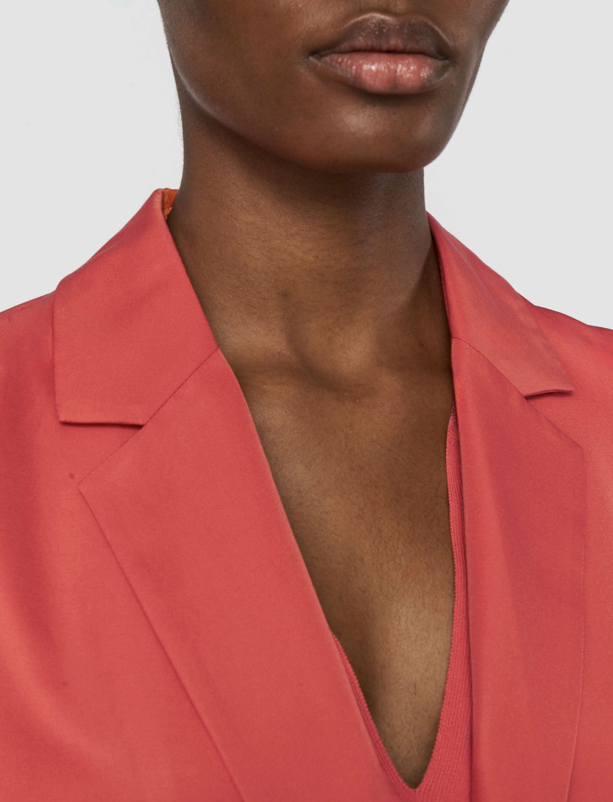 JOSEPH Fashion Women Mela Soft Cotton Silk Jacket Sundown