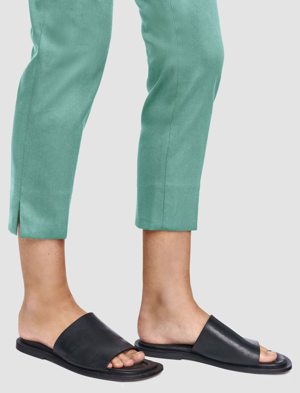 JOSEPH Fashion Women Bing Court Light Gabardine Stretch Trousers Lagoon